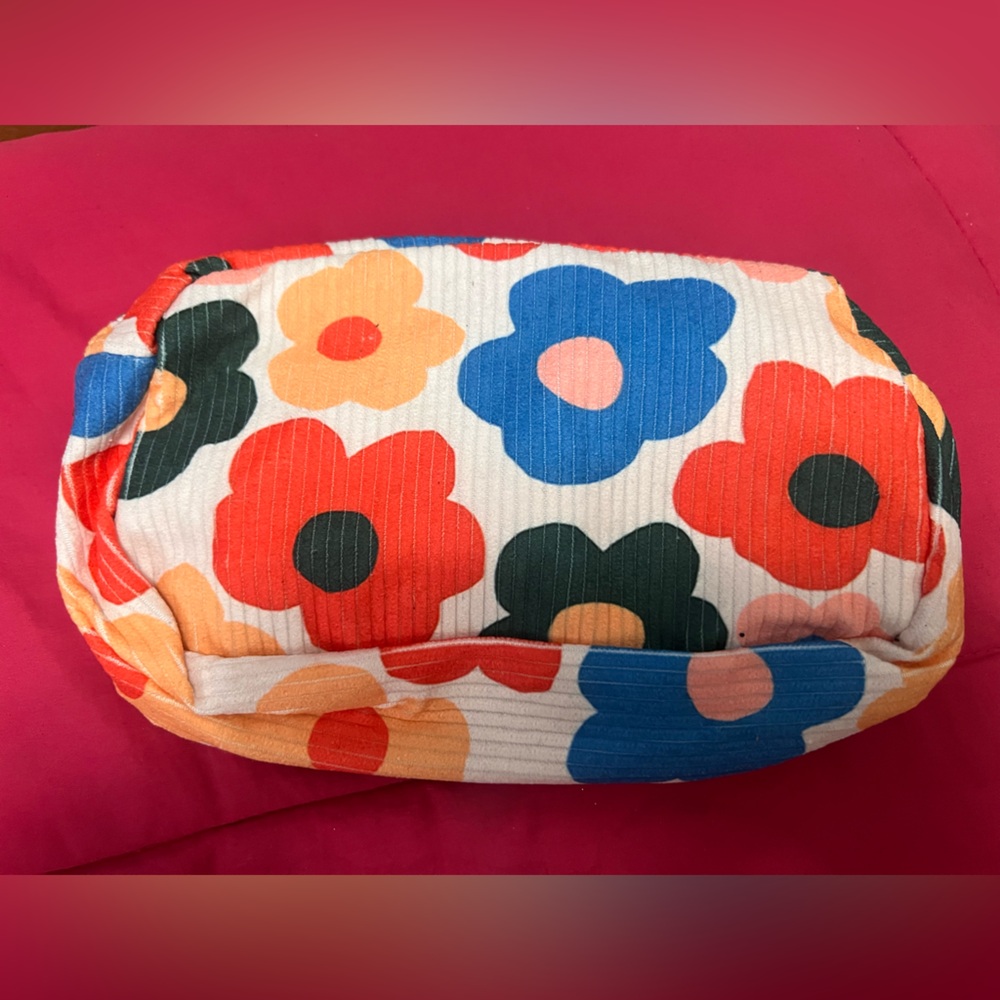 SHEIN Floral Cosmetic Bag - Multicolor